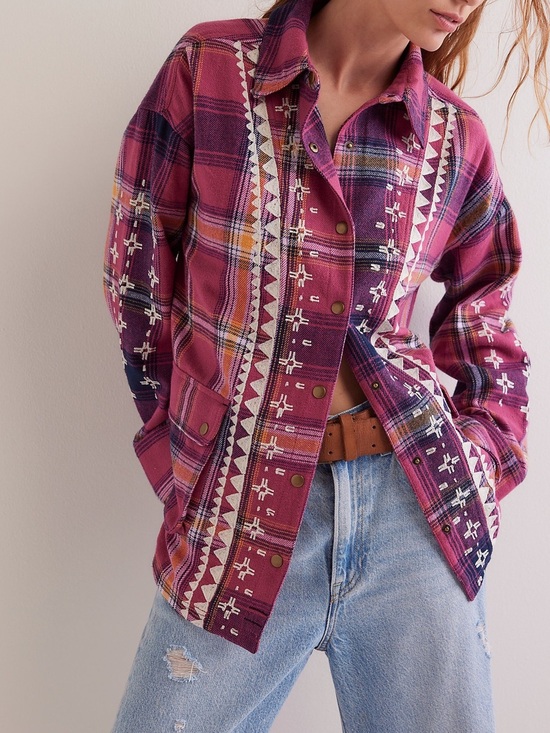 We The Free Jackets & Blazers - NWT We The Free Nordic Chill Shirt Jacket Women’s Size L/XL